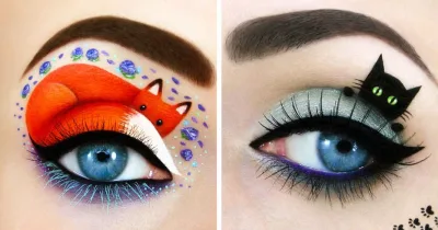 Rəssamlar makiyaj ustası olarsa...