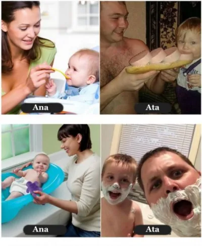 Ana və ataların fərqi nədən ibarətdir?