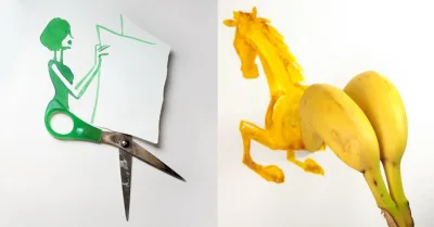 Fantaziyası sərhəd tanımayan rəssamın əl işləri