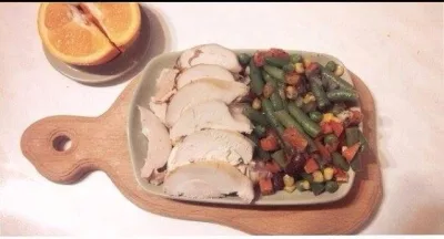 Sağlam qida rasionuna aid nümunə