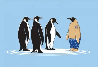 Qeyri-standart düşüncəyə malik rəssamın fərqli rəsmləri