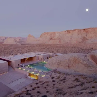 Səhrada da otel olarmış (Fotolar)